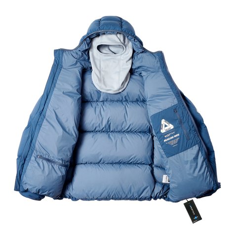 Palace PERTEX MATTE BALACLAVA PUFFA BLUE CHILL - Colorway