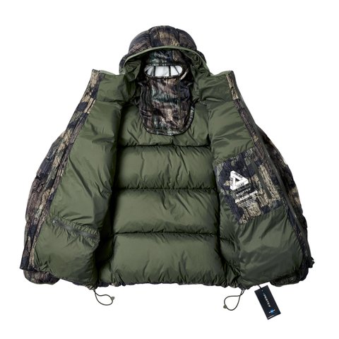 Palace PERTEX MATTE BALACLAVA PUFFA DEEP FOREST - Colorway