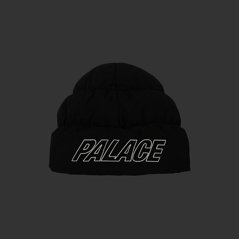 Palace PERTEX PUFFA BEANIE BLACK - Colorway
