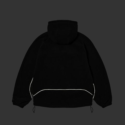 Palace POLARTEC 3M HOODED JACKET BLACK - Colorway