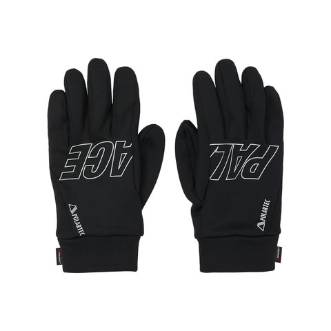 Palace POLARTEC POWERSTRETCH GLOVES BLACK - Colorway
