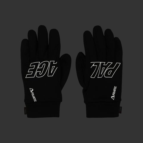 Palace POLARTEC POWERSTRETCH GLOVES BLACK - Colorway