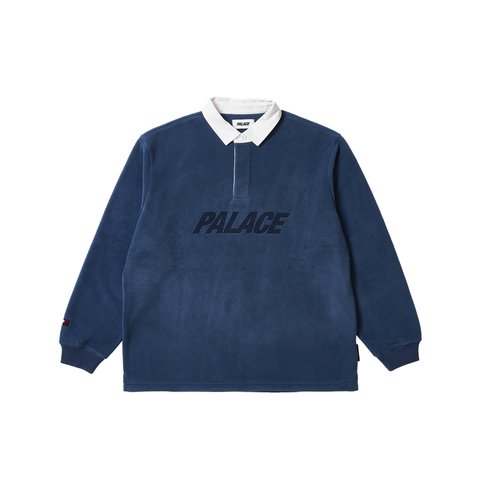 Palace POLARTEC RUGBY NAVY - Colorway