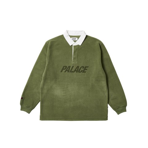 Palace POLARTEC RUGBY THE DEEP GREEN - Colorway
