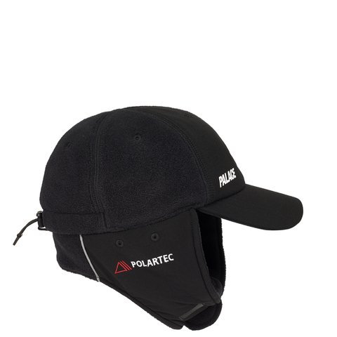Palace POLARTEC WARMDOME EARFLAP 5-PANEL BLACK - Colorway