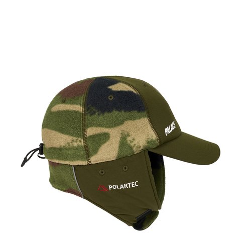 Palace POLARTEC WARMDOME EARFLAP 5-PANEL WOODLAND CAMO - Colorway