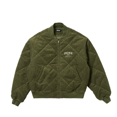 Palace QUILTED JACKET THE DEEP GREEN - Colorway