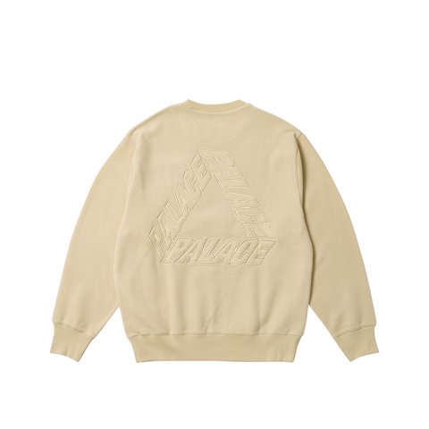 Palace REVERSE P-3 CREW CAMEL - Colorway