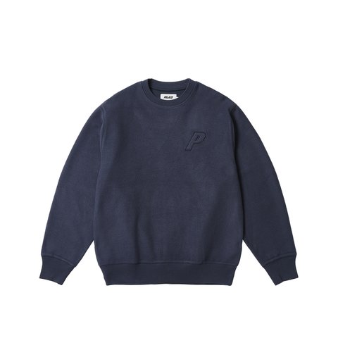 Palace REVERSE P-3 CREW NAVY - Colorway