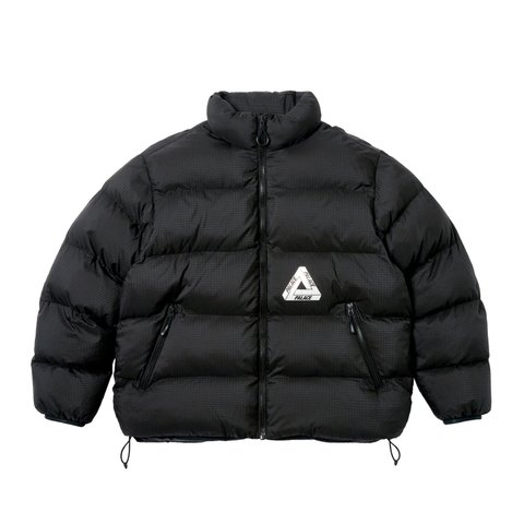 Palace RIPSTOP PUFFA BLACK - Colorway