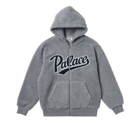Palace SCRIPT HOOD GREY - Colorway