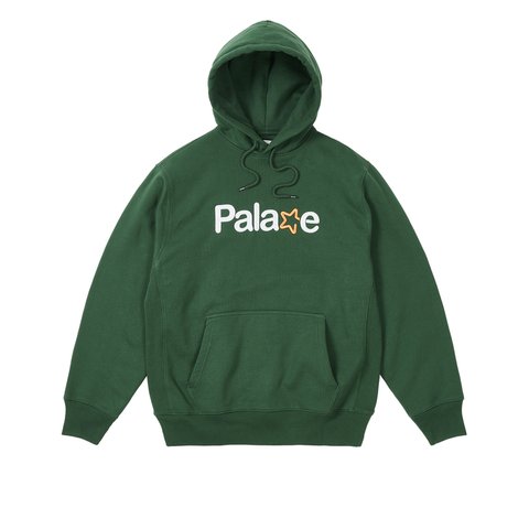 Palace SIGNATURE HOOD HUNTSMAN - Colorway