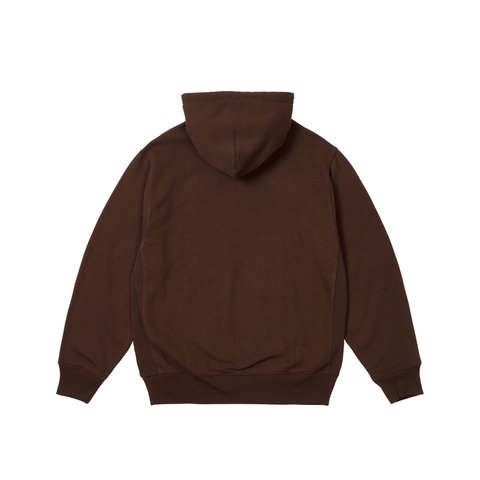 Palace SIGNATURE HOOD NICE BROWN - Colorway
