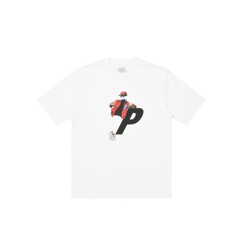 Palace TRANSPARENCY T-SHIRT WHITE - Colorway