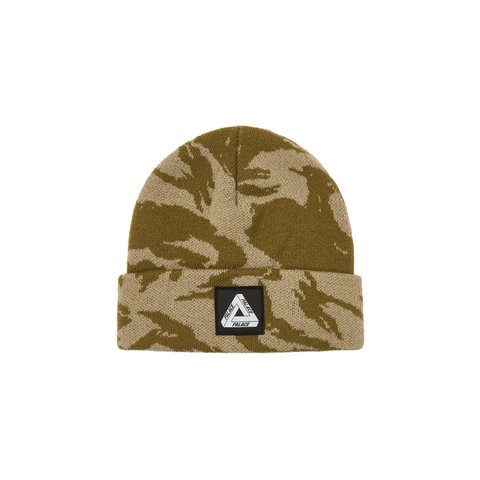 Palace TRI-FERG PATCH BEANIE DESERT DPM CAMO - Colorway