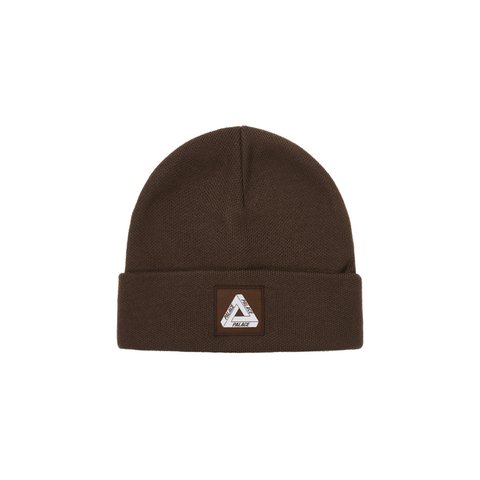 Palace TRI-FERG PATCH BEANIE NICE BROWN - Colorway