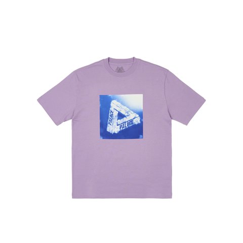 Palace UNDER THE WEATHER T-SHIRT LIGHT PURPLE - Colorway