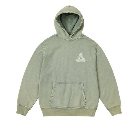 Palace WASHED OUT TRI-FERG HOOD GREEN - Colorway