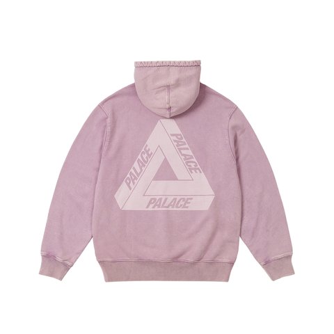 Palace WASHED OUT TRI-FERG HOOD PINK - Colorway