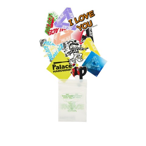 Palace WINTER STICKER PACK MULTI - Colorway
