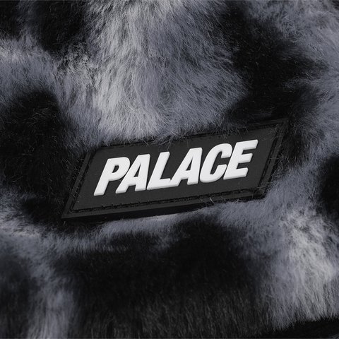 Palace FURRY EARS NEIN CUFF BEANIE SNOW LEOPARD - Colorway
