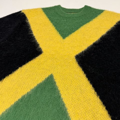 Palace HAIRY FLAG KNIT JAMAICA - Colorway