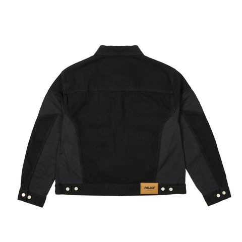 Palace PANEL DENIM JACKET BLACK - Colorway