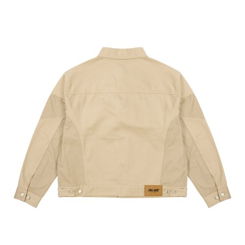 Palace PANEL DENIM JACKET STONEY GREY - Colorway