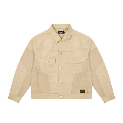 Palace PANEL DENIM JACKET STONEY GREY - Colorway