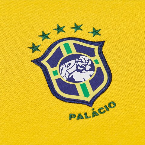 Palace PRO TEAM 02 CREW YELLOW - Colorway