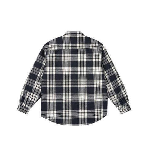 Palace CHECK INSULATED SHIRT NAVY - Colorway