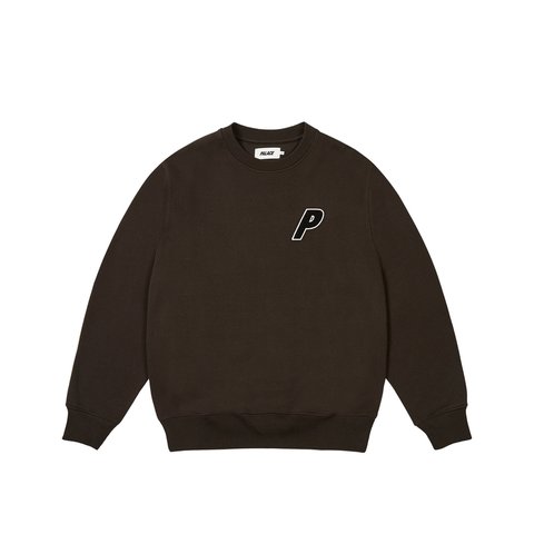 Palace CHENILLE TRI-FERG CREW BLACK - Colorway