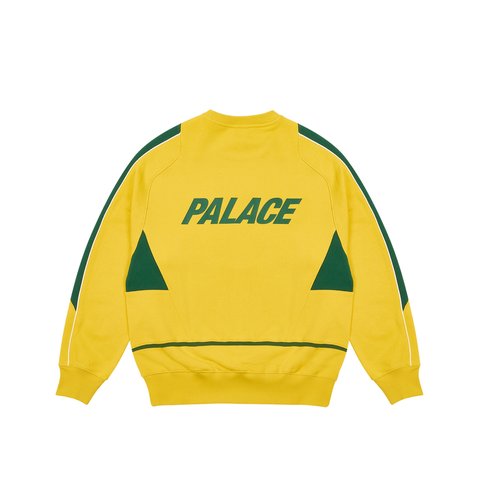 Palace PRO TEAM 02 CREW YELLOW - Colorway