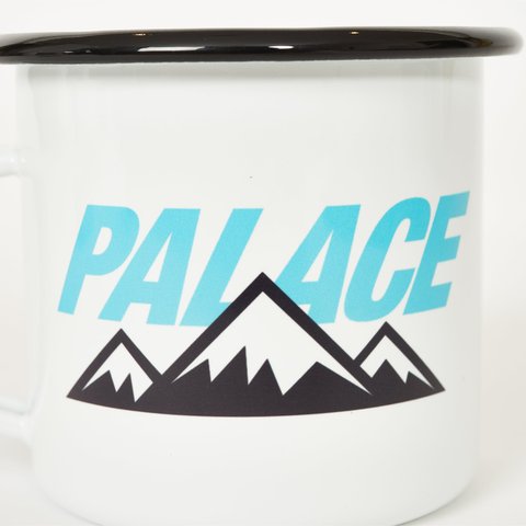 Palace ENAMEL MUG WHITE - Colorway