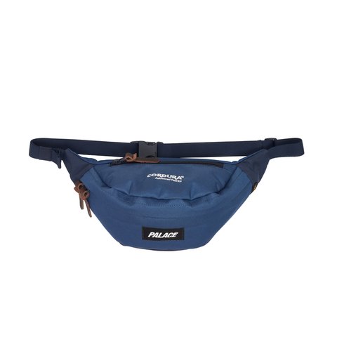 Palace CORDURA DUCK CANVAS CROSS BODY BAG BLUE / NAVY - Colorway