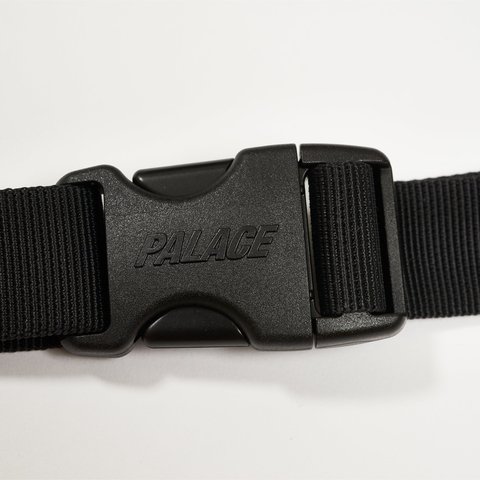 Palace CORDURA DUCK CANVAS CROSS BODY BAG CARBON / BLACK - Colorway