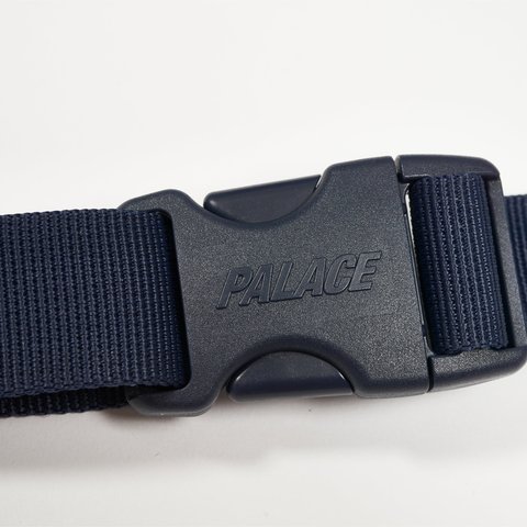 Palace CORDURA DUCK CANVAS CROSS BODY BAG BLUE / NAVY - Colorway