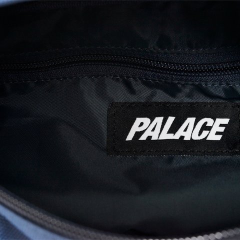 Palace CORDURA DUCK CANVAS CROSS BODY BAG BLUE / NAVY - Colorway