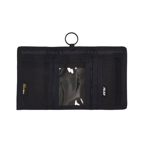 Palace CORDURA DUCK CANVAS TRI-FOLD WALLET CARBON / BLACK - Colorway