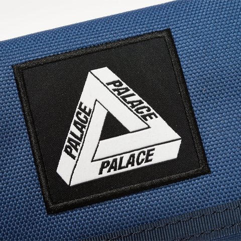 Palace CORDURA DUCK CANVAS TRI-FOLD WALLET BLUE / NAVY - Colorway