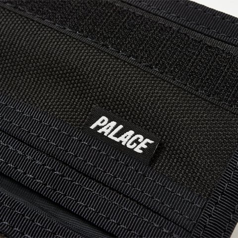 Palace CORDURA DUCK CANVAS TRI-FOLD WALLET CARBON / BLACK - Colorway