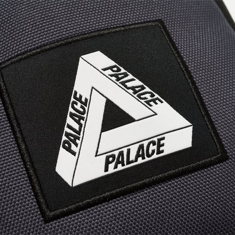 Palace CORDURA DUCK CANVAS SHOT BAG CARBON / BLACK - Colorway