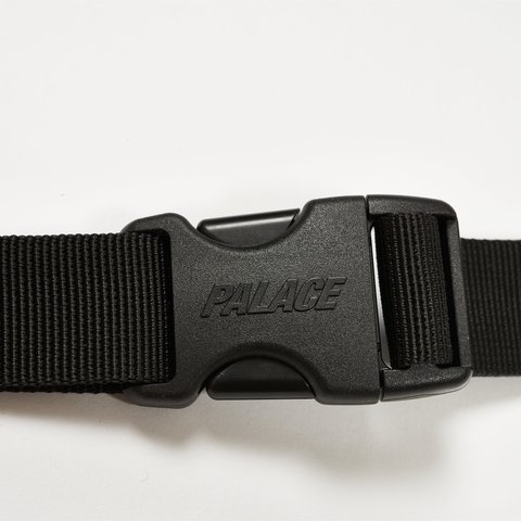 Palace CORDURA DUCK CANVAS SHOT BAG CARBON / BLACK - Colorway