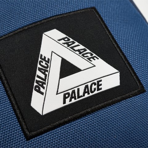 Palace CORDURA DUCK CANVAS SHOT BAG BLUE / NAVY - Colorway