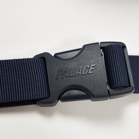 Palace CORDURA DUCK CANVAS SHOT BAG BLUE / NAVY - Colorway