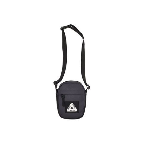 Palace CORDURA DUCK CANVAS SHOT BAG CARBON / BLACK - Colorway