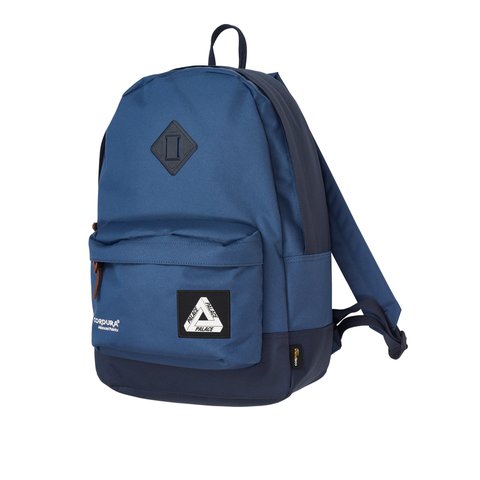 Palace CORDURA DUCK CANVAS BACKPACK BLUE / NAVY - Colorway