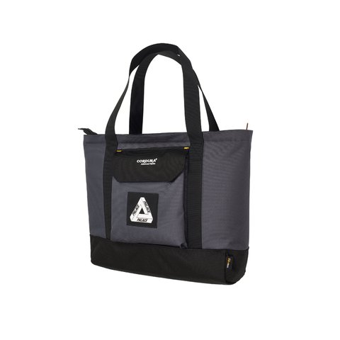 Palace CORDURA DUCK CANVAS SHOULDER BAG CARBON / BLACK - Colorway