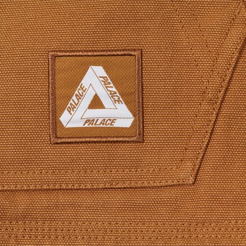 Palace UTILITY FLEECE JACKET BROWN - Colorway