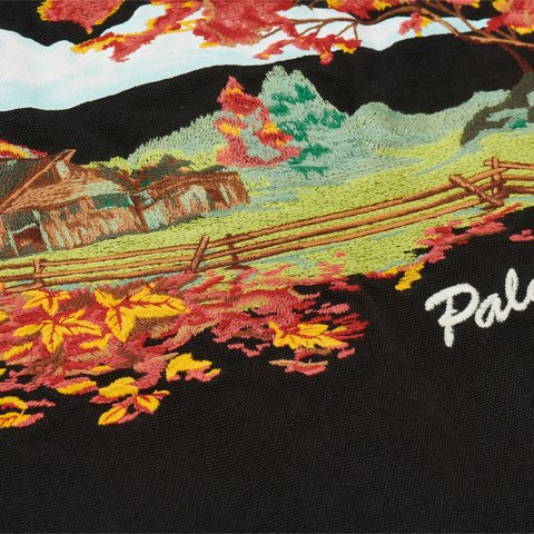 Palace UTILITY FLEECE JACKET BLACK - Colorway